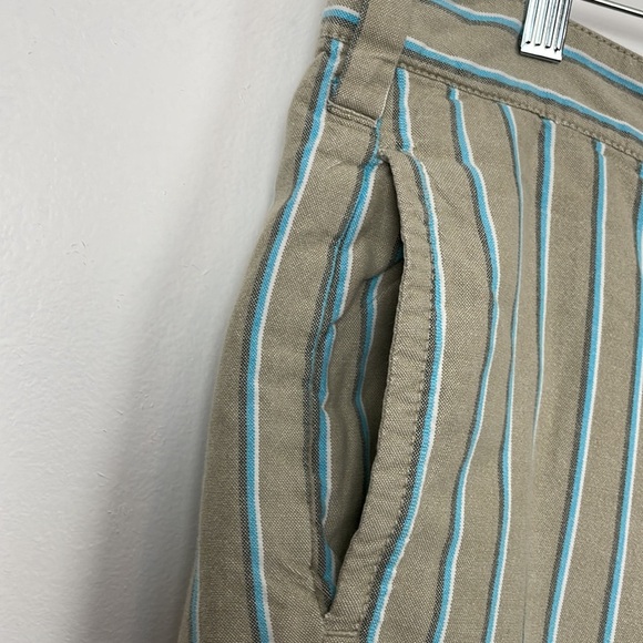 Tailor Vintage shorts mens 40 reversible stripes and floral 4 pocket multicolor - Picture 4 of 12